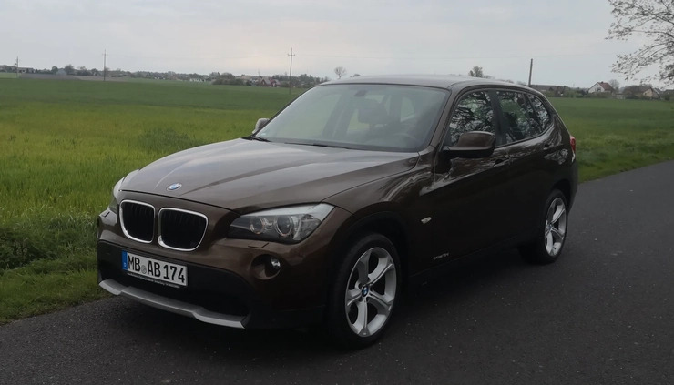 BMW X1 cena 30900 przebieg: 215000, rok produkcji 2009 z Siemianowice Śląskie małe 121